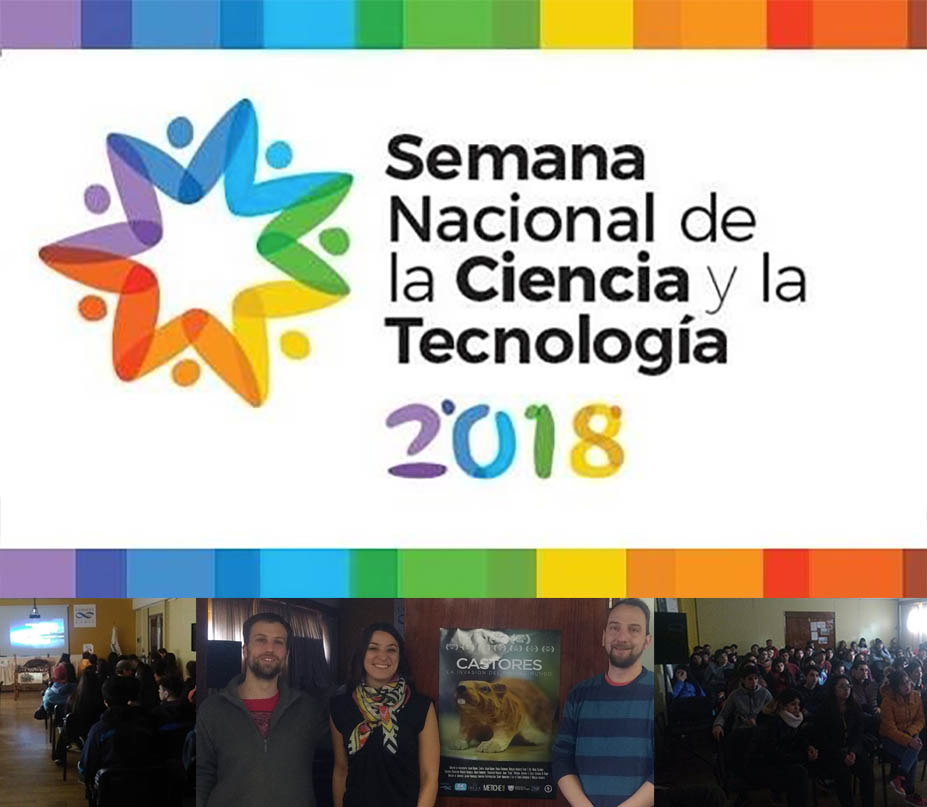 Flyer Semana nacional de la ciencia y la tecnología 2018 - Ushuaia